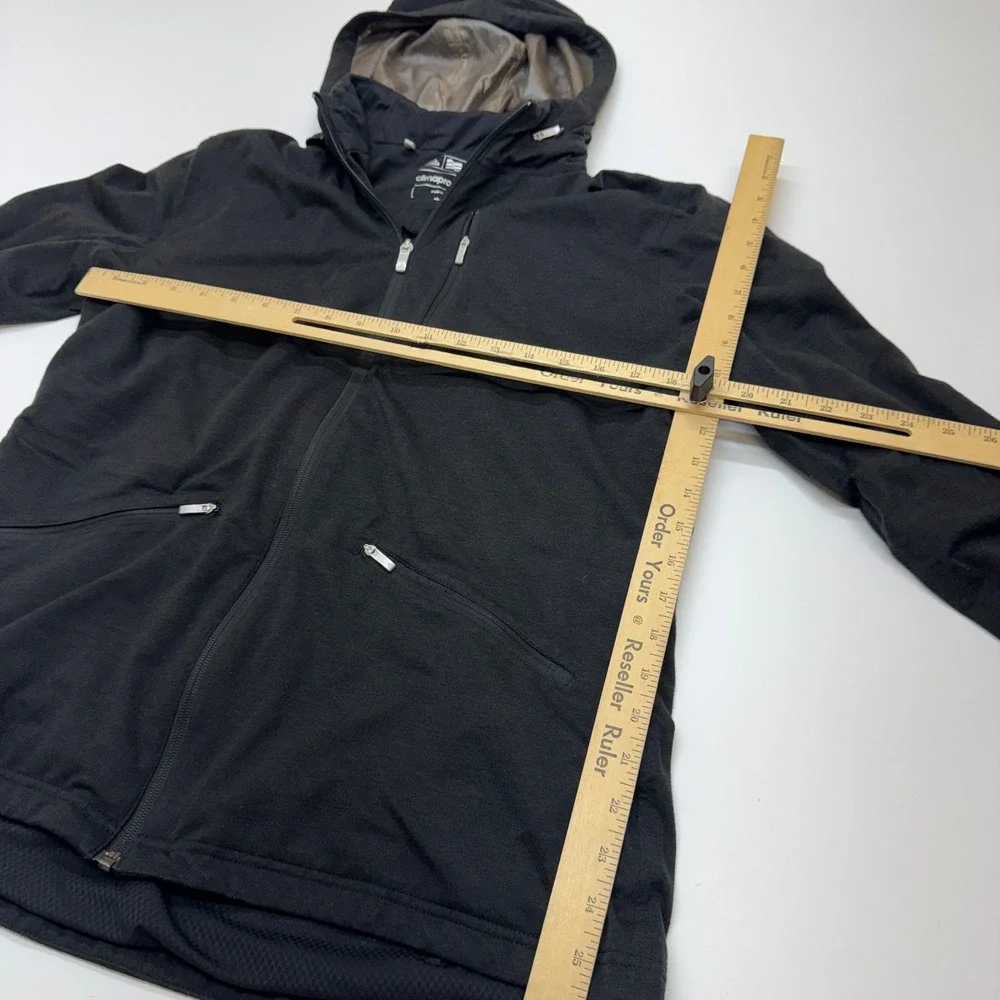 Adidas Jacket Womens Large Black Climaproof Golf Gorpcore Athleisure